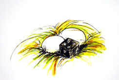 Illustration aus Das vertauschte Ei